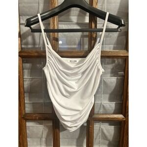 white cowl neck top from Steve Madden Size Small